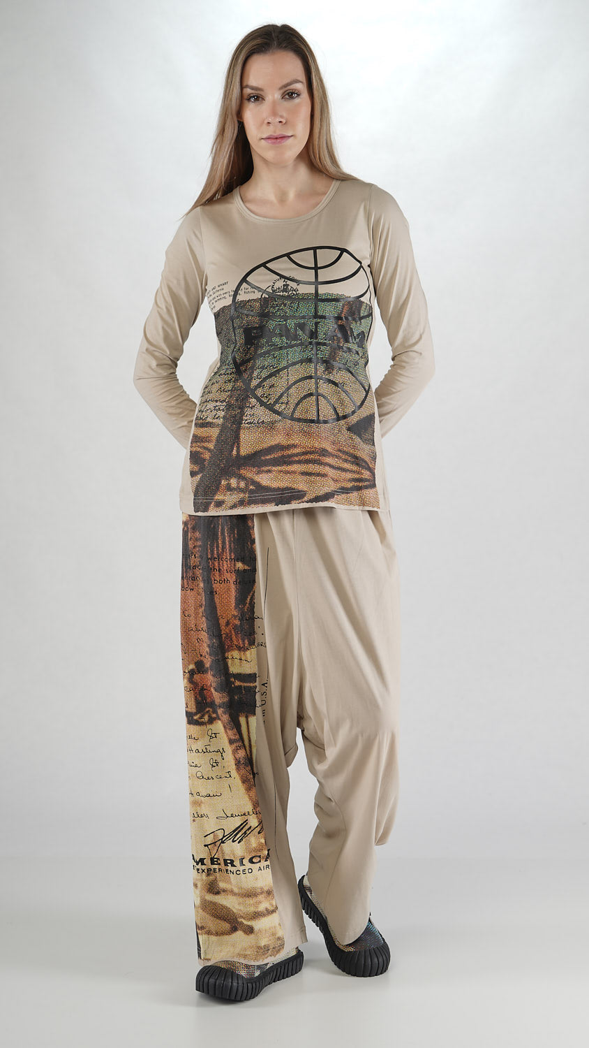 Rundholz DIP Shirt Waikiki Sand Print