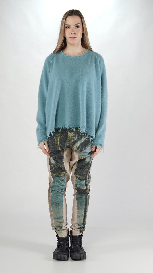 Rundholz DIP Fox Pullover Lagoon