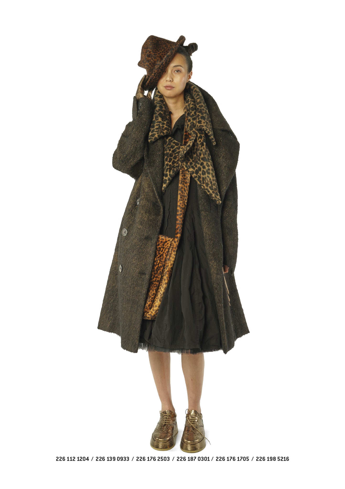 PRE-ORDER Rundholz Mainline Coat Black Gold