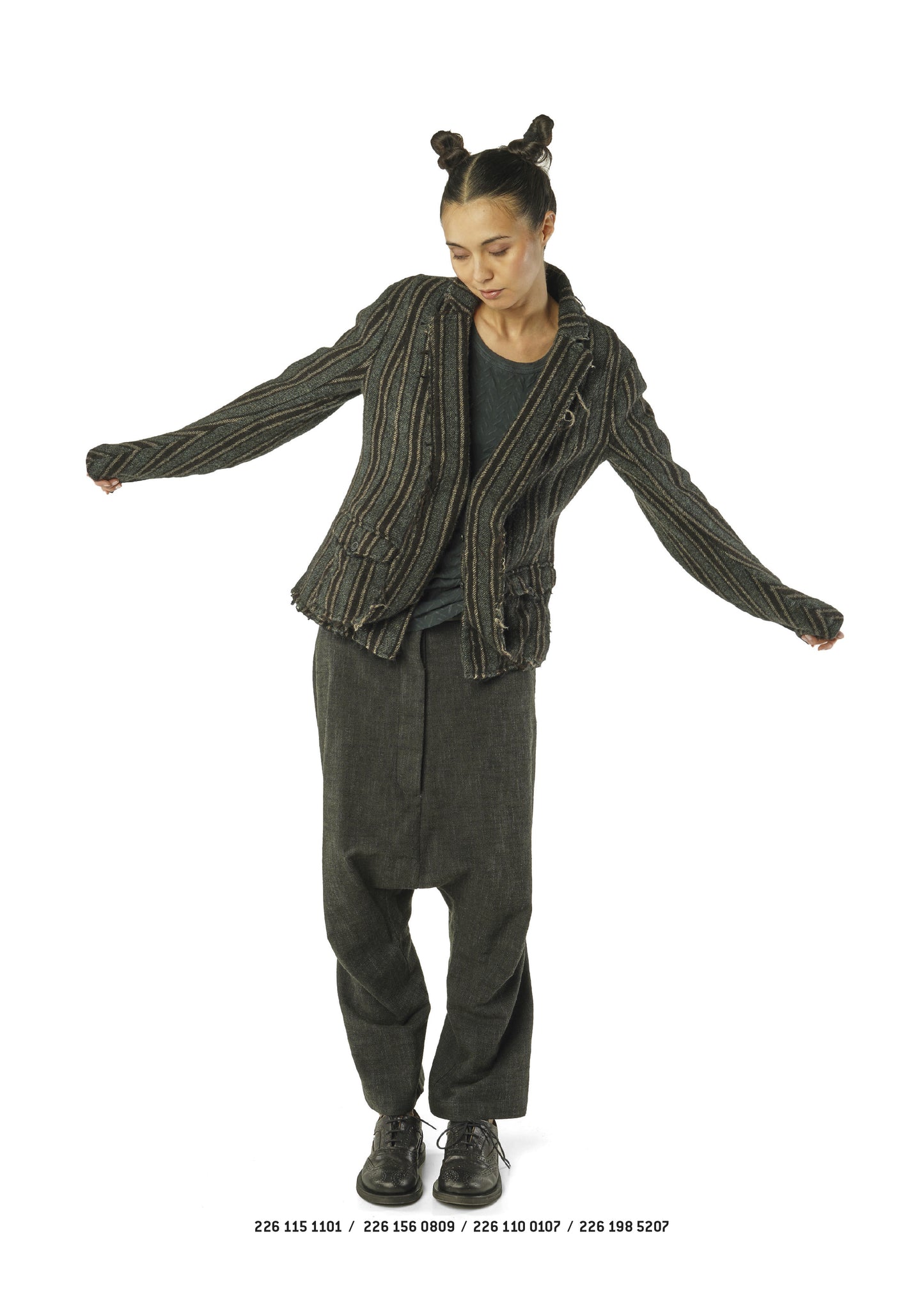 Rundholz Mainline Jacket Petrol Stripe