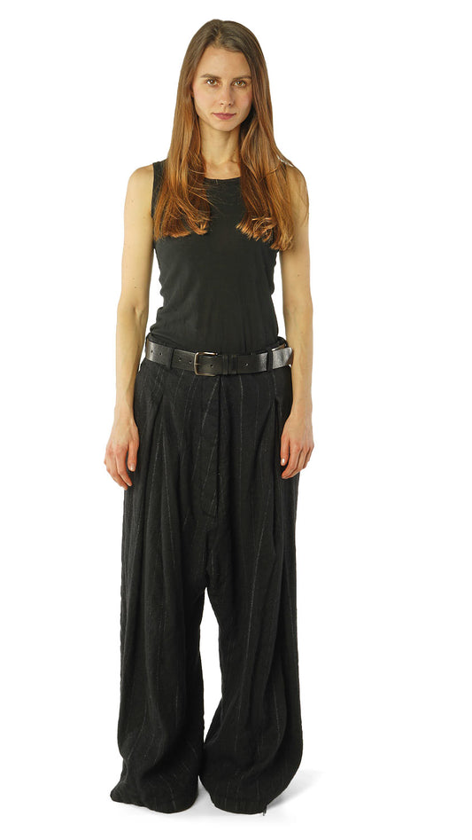 PRE-ORDER Rundholz Mainline Trousers Black Stripe