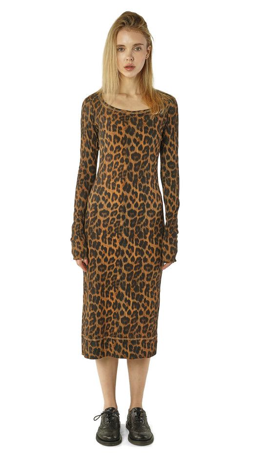 PRE-ORDER Rundholz Mainline Dress Leo Cloud