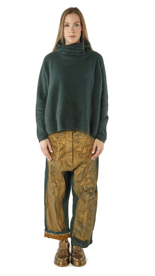 PRE-ORDER Rundholz Mainline Racoon Pullover Petrol