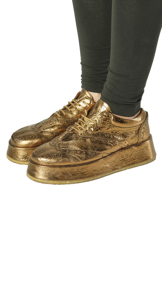 PRE-ORDER Rundholz Mainline Shoes Gold