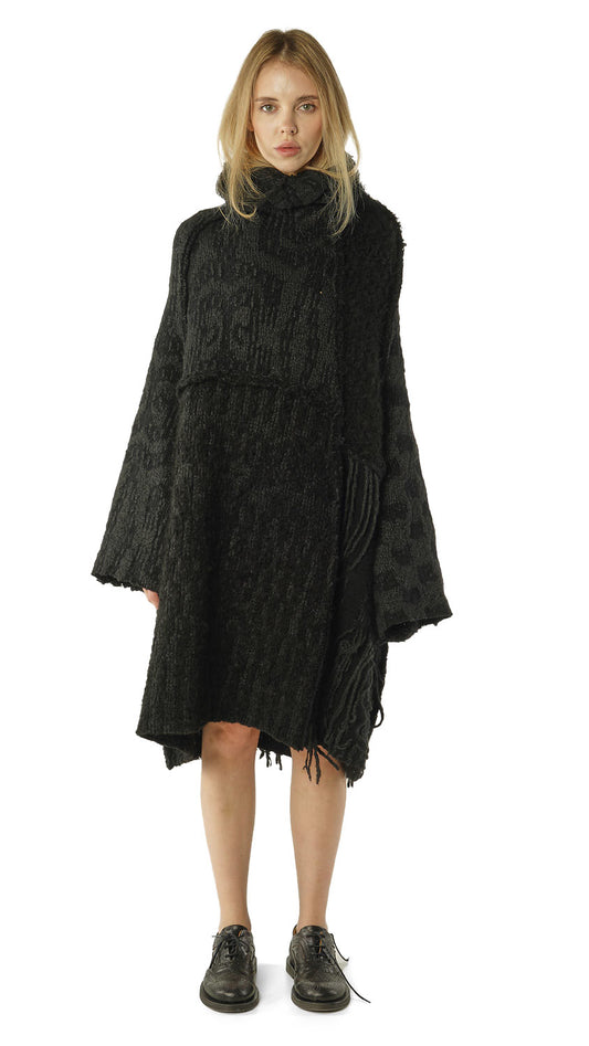 PRE-ORDER Rundholz DIP Dress Black/Black