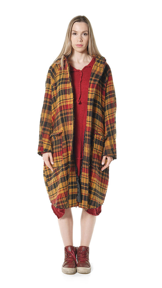 Rundholz Black Label Coat Forest Check