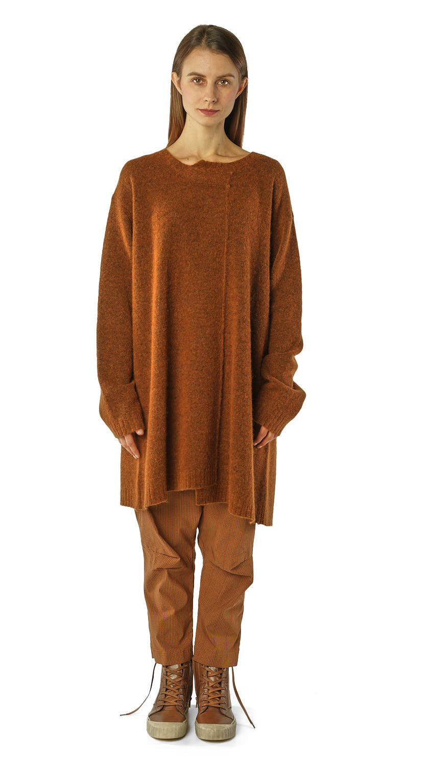PRE-ORDER Rundholz Black Label Pullover Bronze Melange