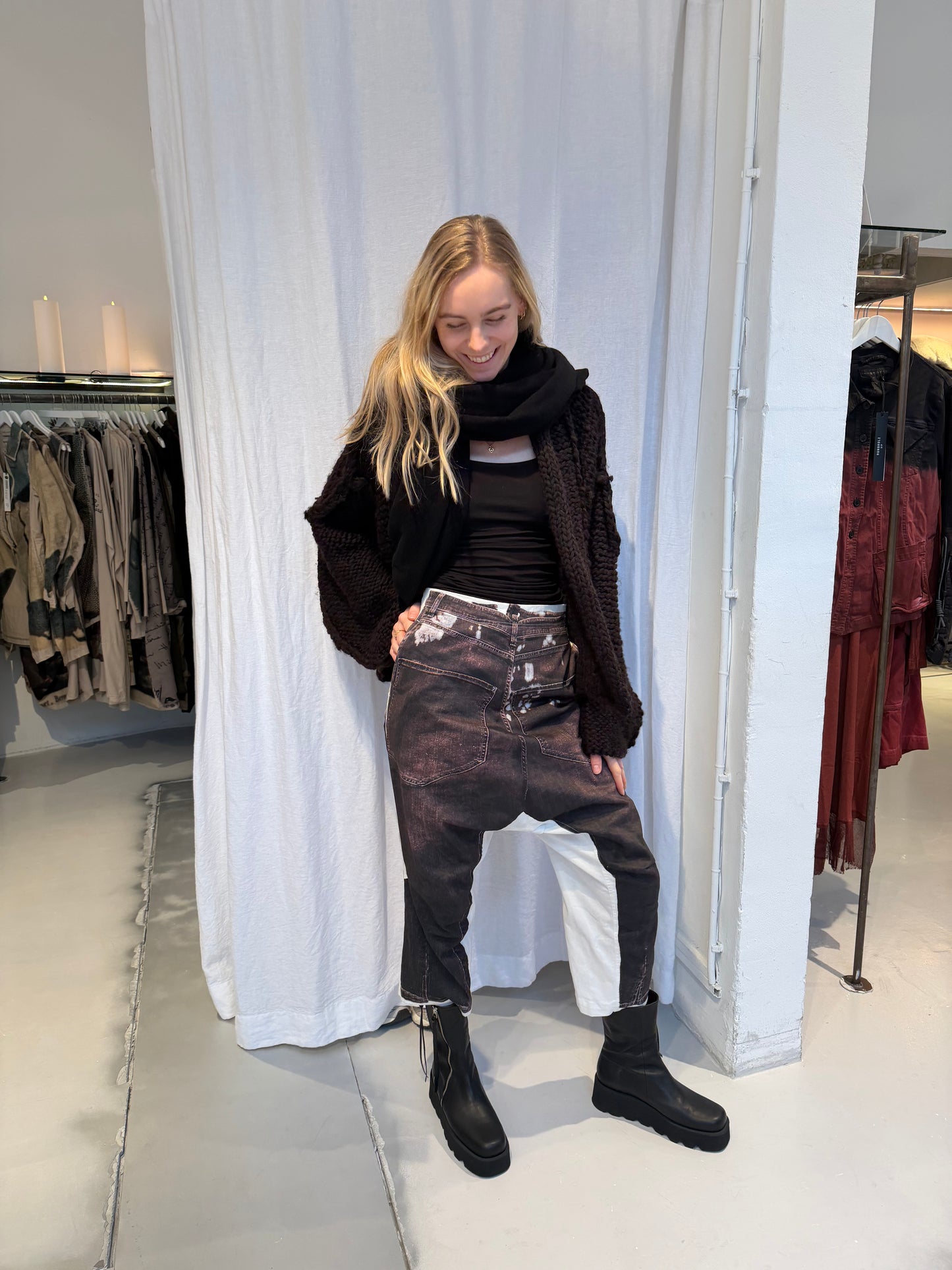 Rundholz DIP Trousers Brown Print