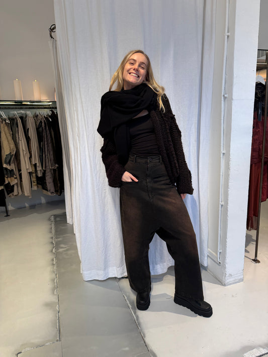 Rundholz DIP Jeans Brown Dye