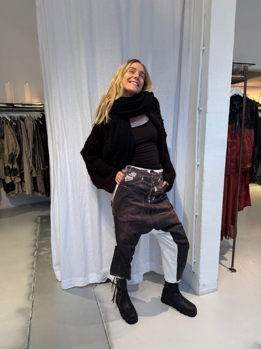 Rundholz DIP Trousers Brown Print