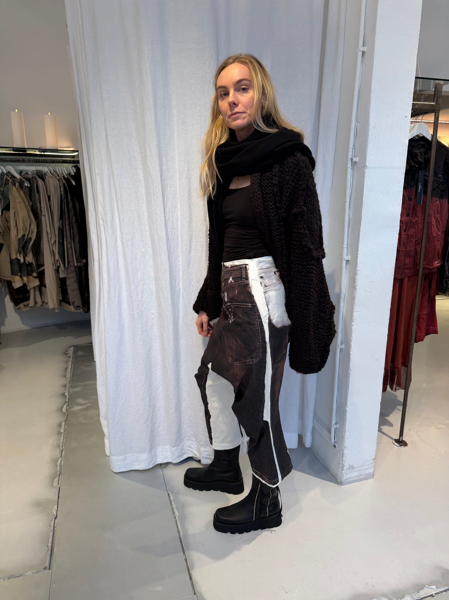 Rundholz DIP Trousers Brown Print