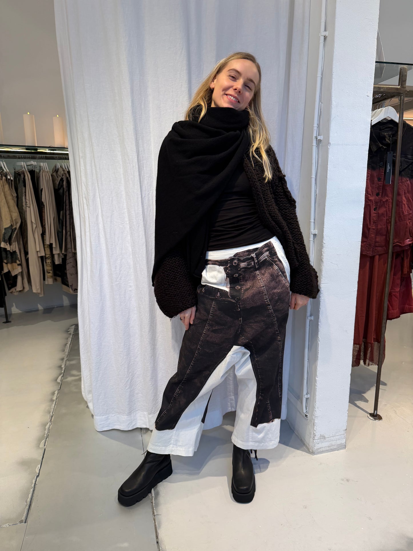 Rundholz DIP Trousers Brown Print