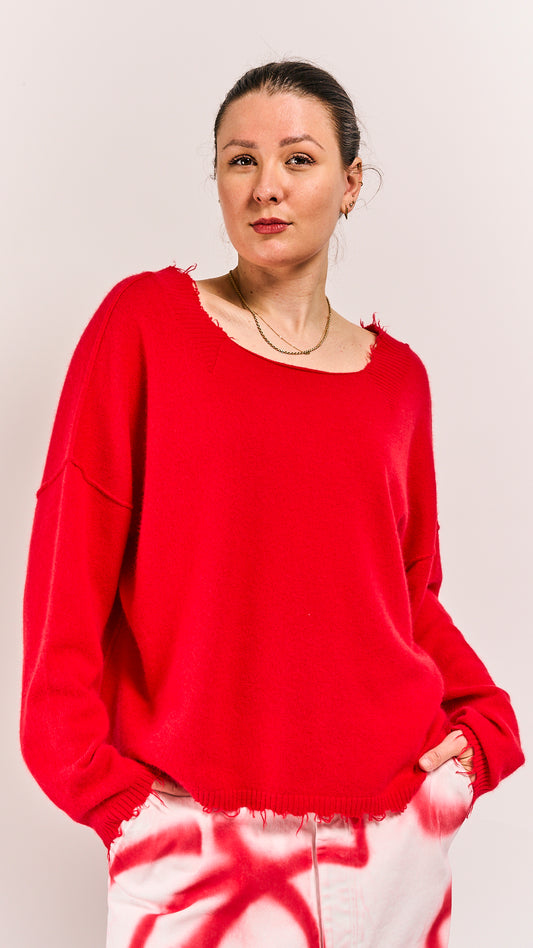 Rundholz Mainline Pullover Ketchup