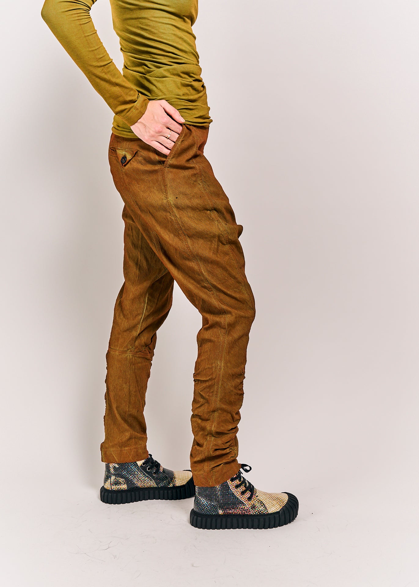 Rundholz DIP Trousers Lagoon Cloud