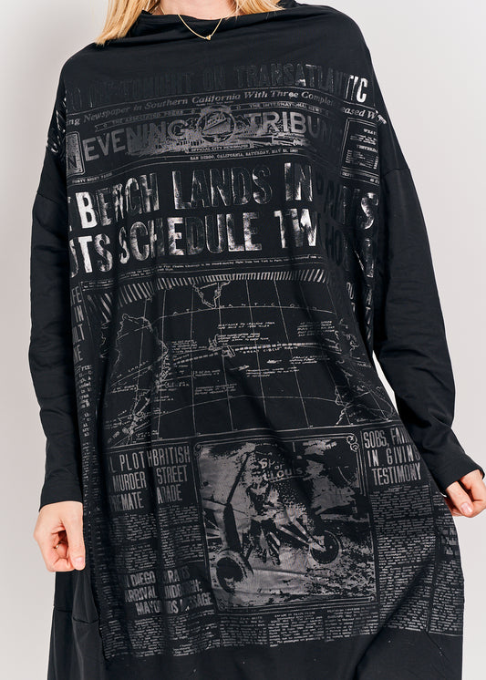 Rundholz DIP Dress Black Print