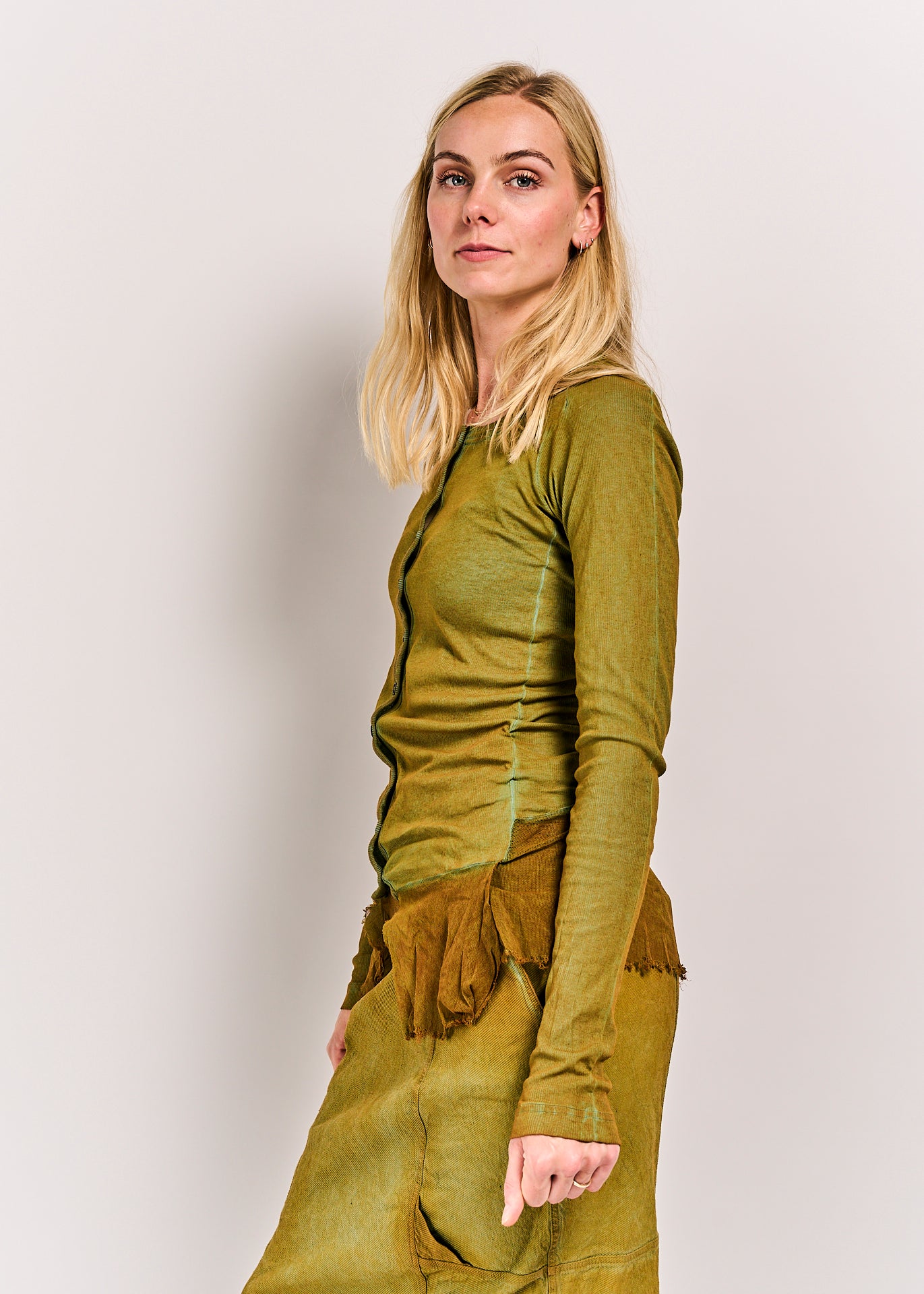 Rundholz DIP Cardigan Lagoon Cloud