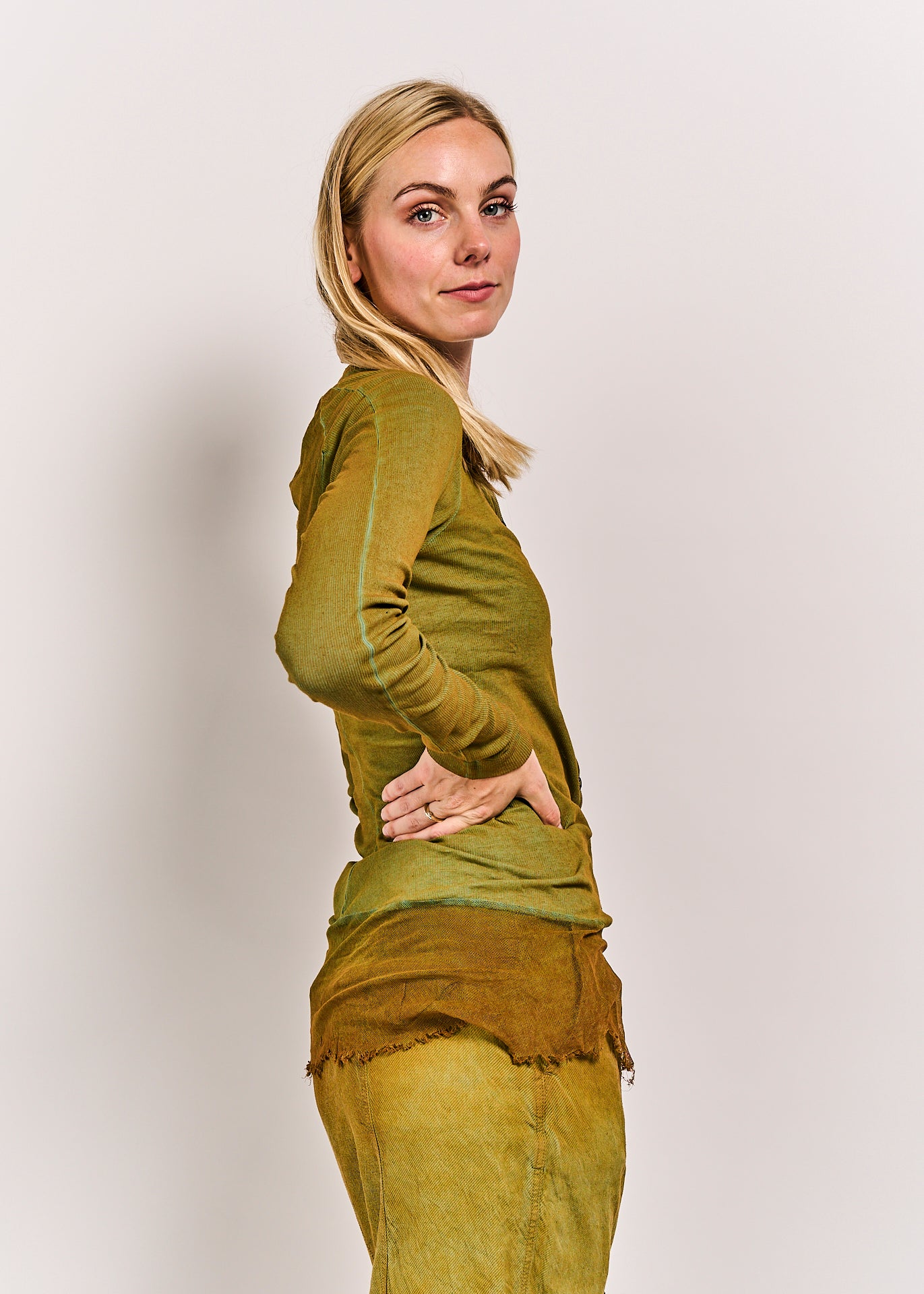 Rundholz DIP Cardigan Lagoon Cloud