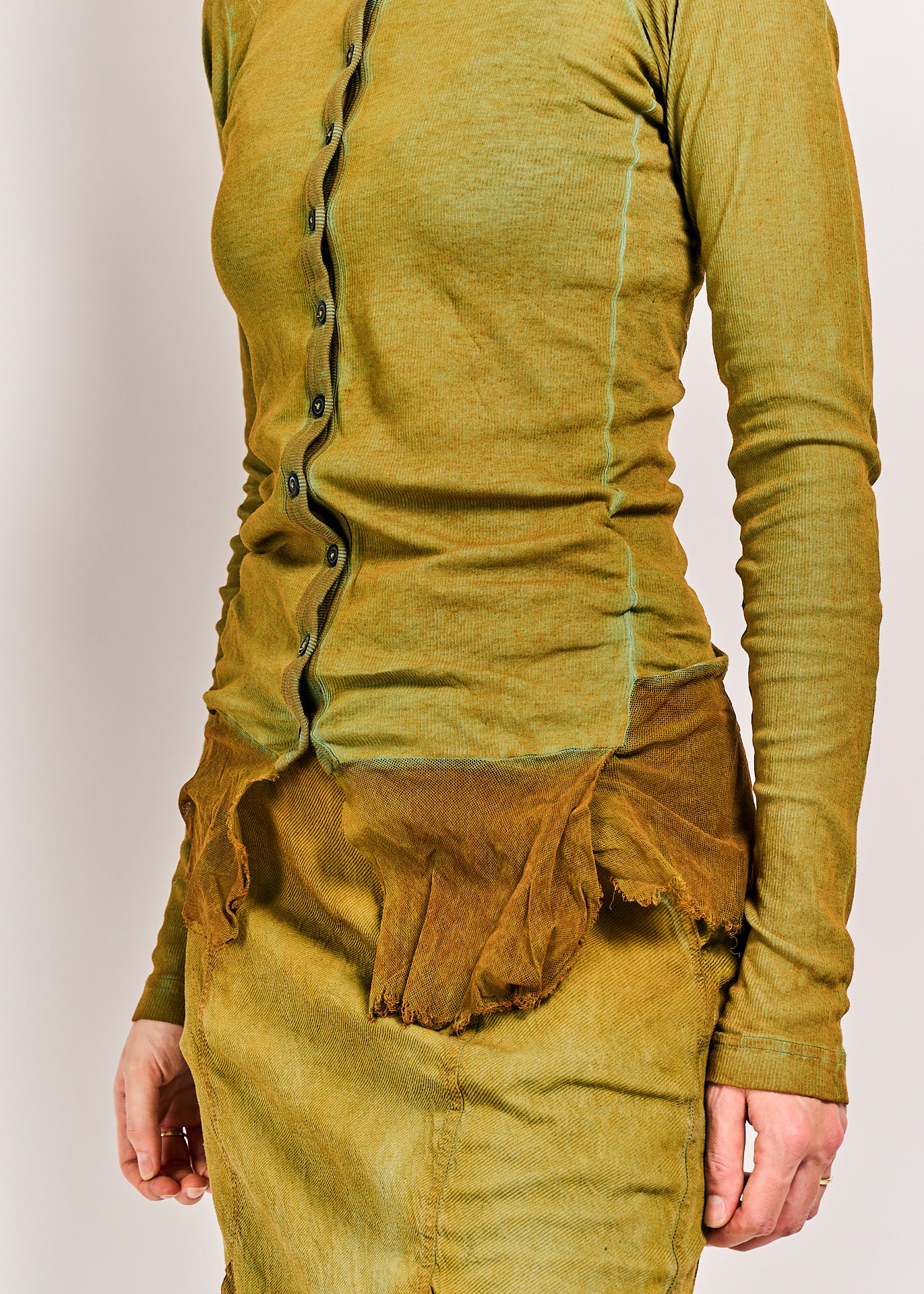 Rundholz DIP Cardigan Lagoon Cloud