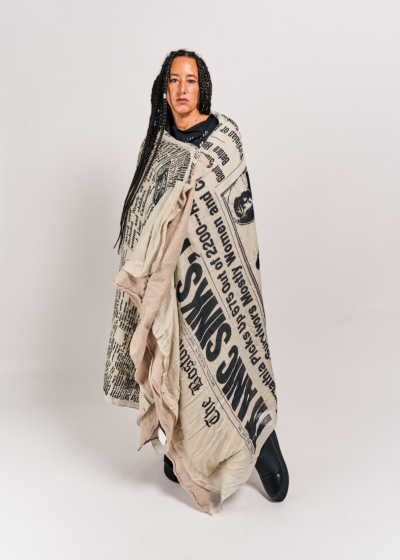 Rundholz DIP Scarf Eraser Print