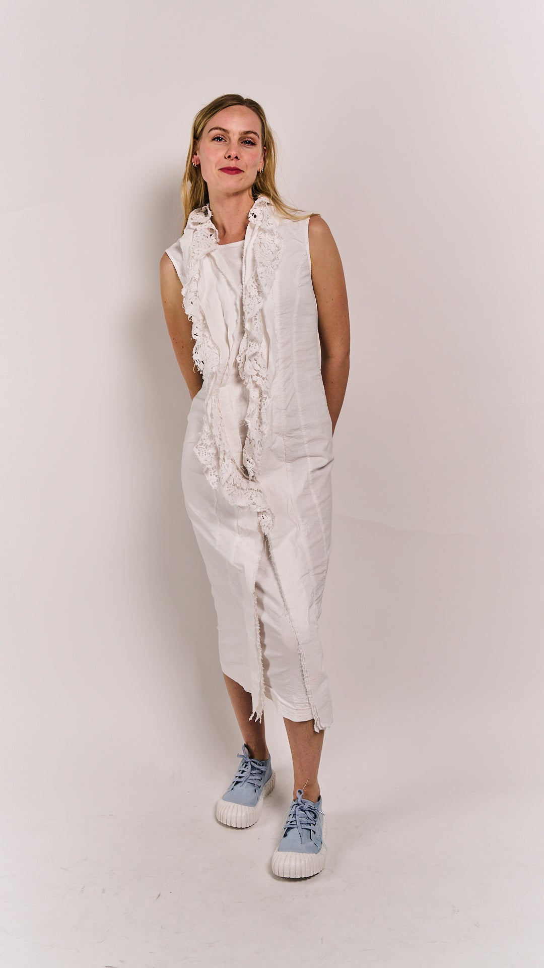 Rundholz Dip Dress Seafoam Fog