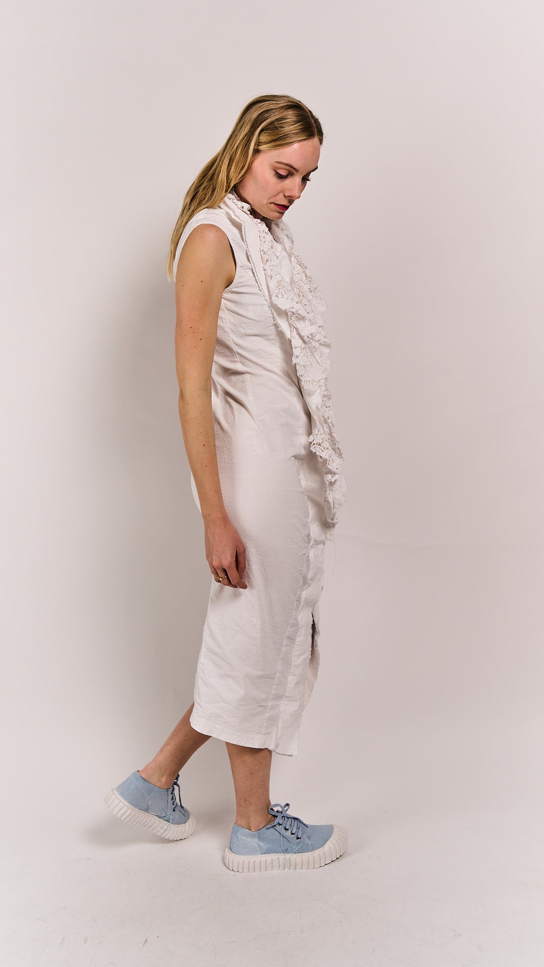 Rundholz Dip Dress Seafoam Fog