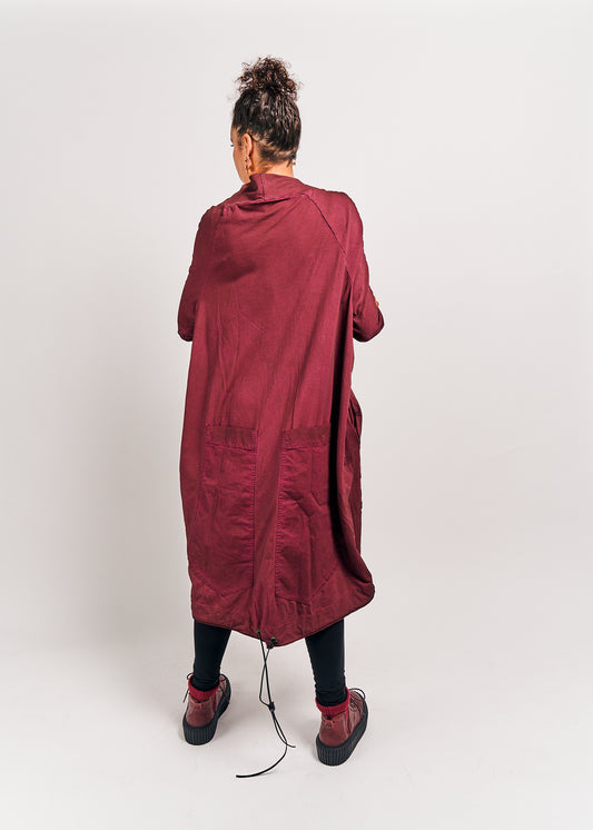 Rundholz Mainline Dress Merlot Cloud