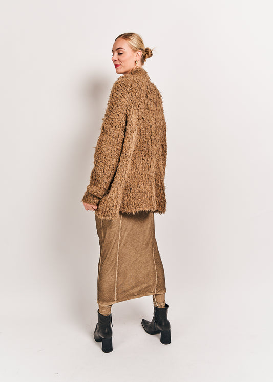 Rundholz Mainline Pullover Camel Melange