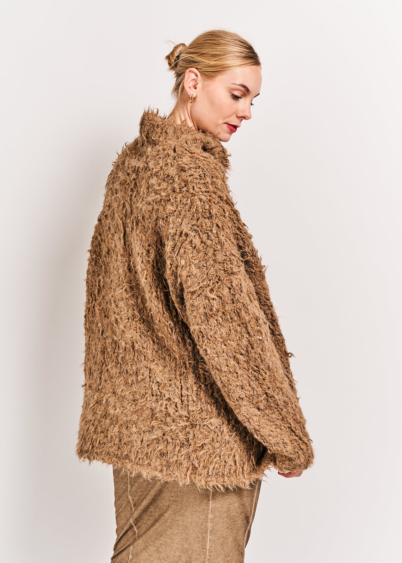 Rundholz Mainline Pullover Camel Melange