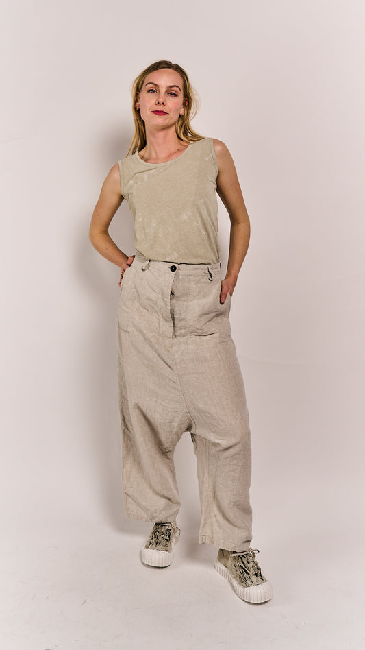Rundholz DIP Trousers Linen Melange