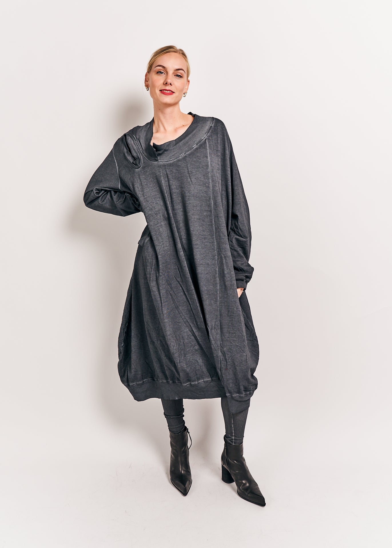 Rundholz DIP Dress Coal Cloud