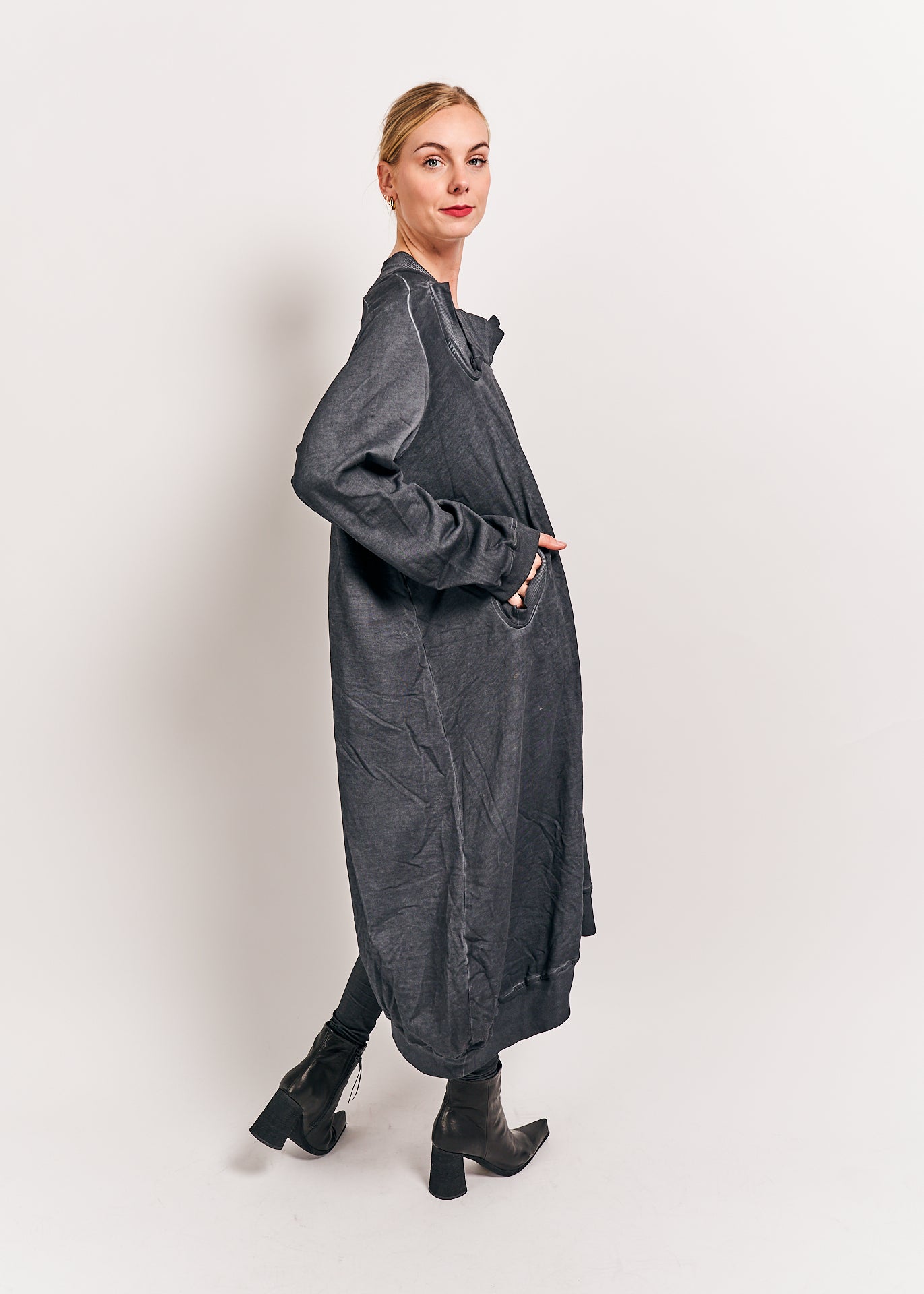 Rundholz DIP Dress Coal Cloud