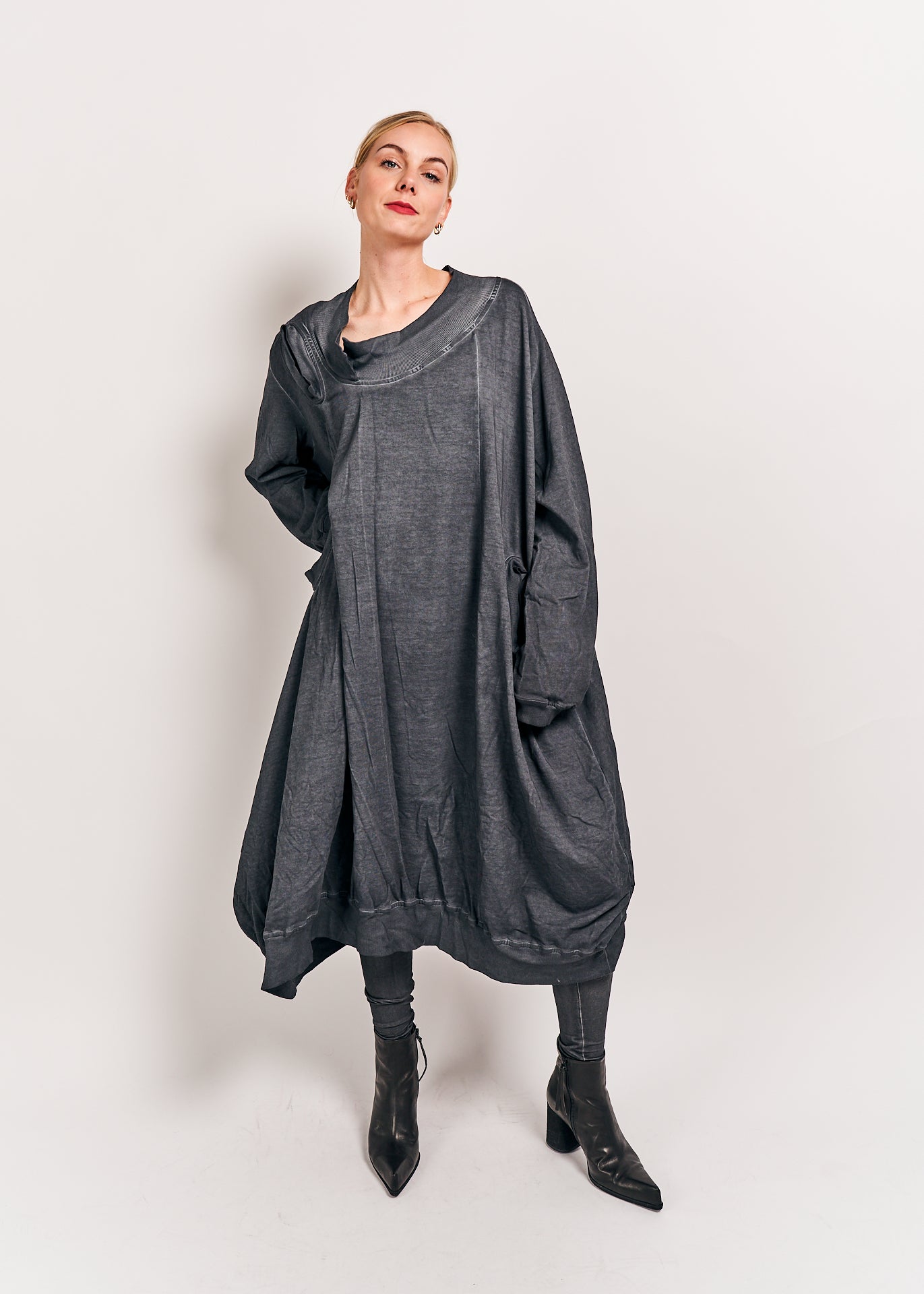 Rundholz DIP Dress Coal Cloud