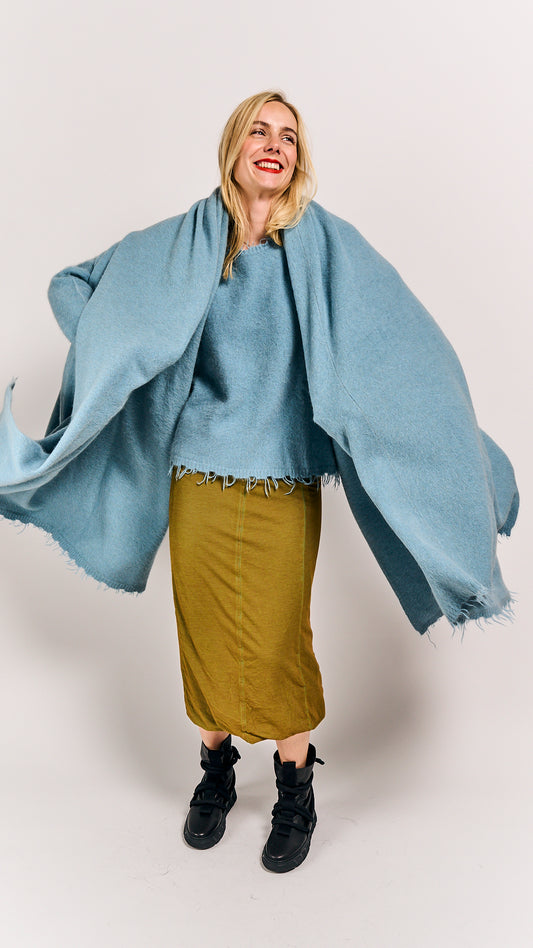 Rundholz DIP Fox Shawl Lagoon