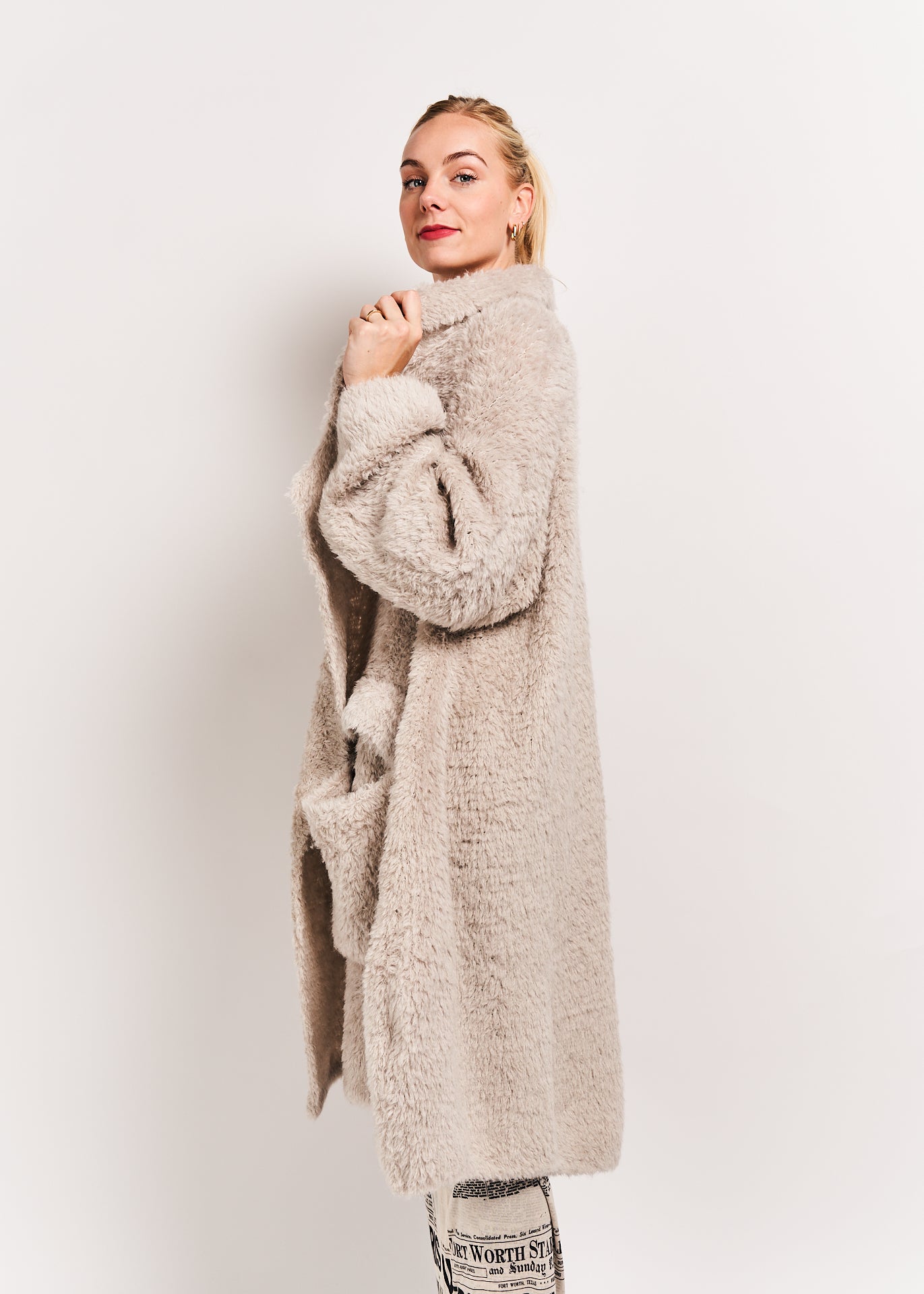 Rundholz DIP Knitted Coat Eraser Mel