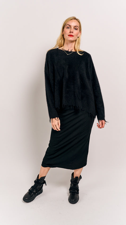Rundholz DIP Fox Pullover Black