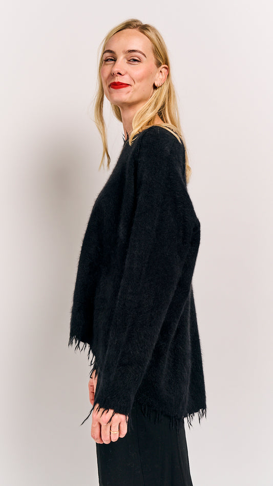 Rundholz DIP Fox Pullover Black