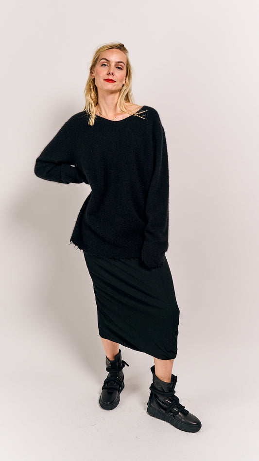 Rundholz DIP Pullover Black