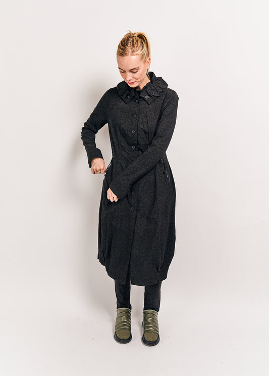 Rundholz Black Label Coat Black Shiny Print