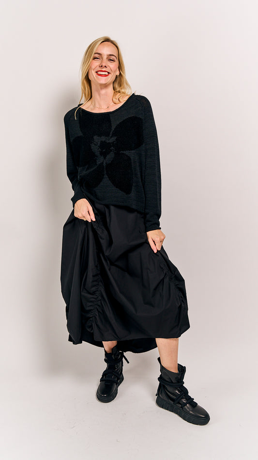 Rundholz Black Label Pullover Black Blackflock