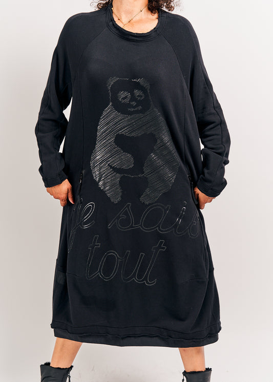 Rundholz Label Dress Black Print