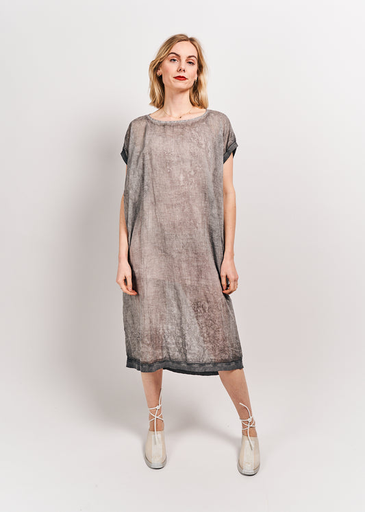 Rundholz Dip Transparant Dress Charcoal Cloud 70% Size Large