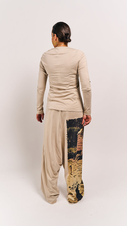 Rundholz DIP Trousers Waikiki Sand Print
