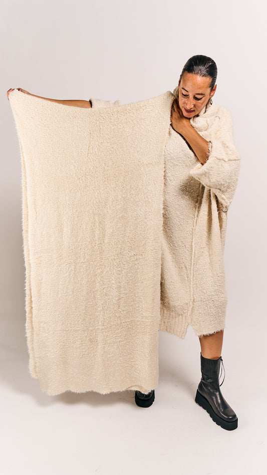 Rundholz Mainline Silk Shawl Bone