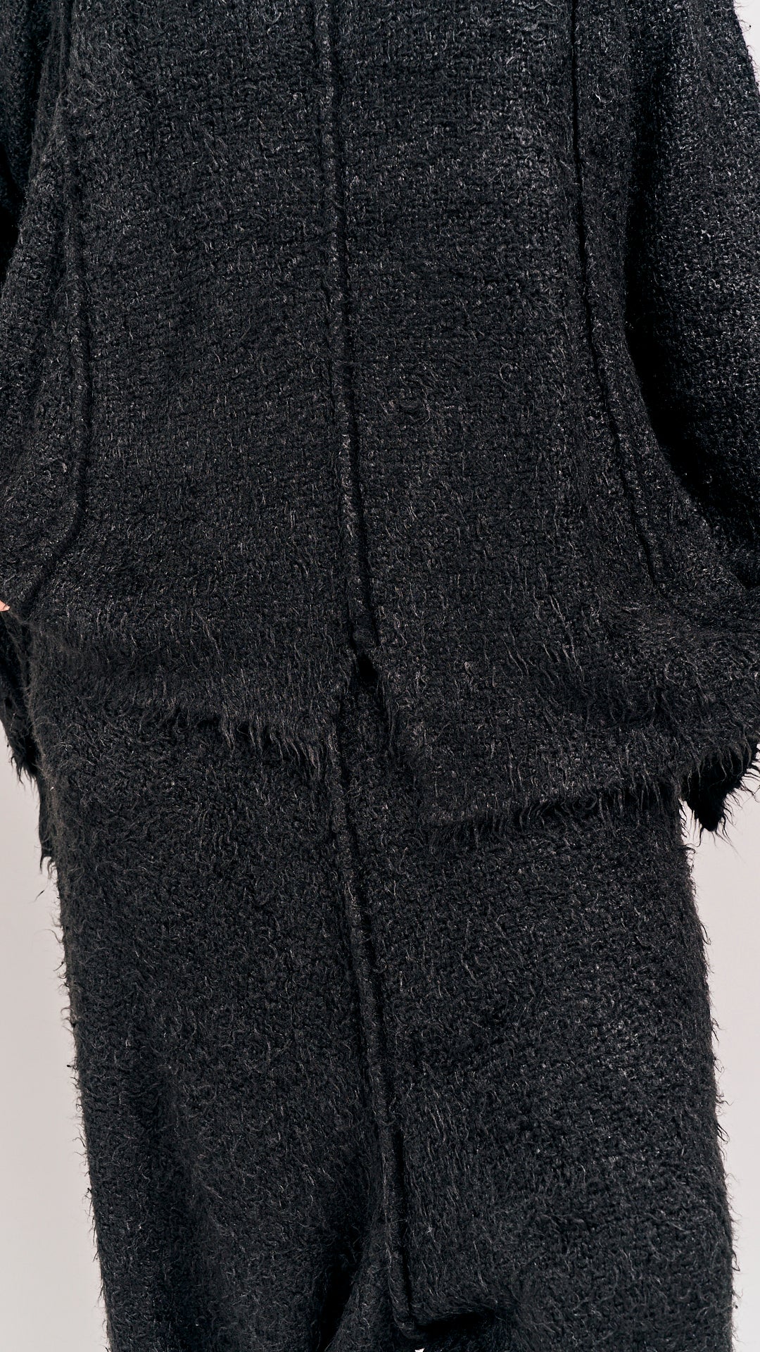 Rundholz Mainline Silk Pullover Black