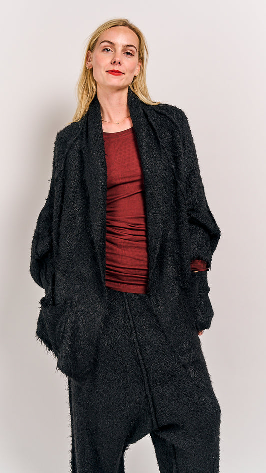 Rundholz Mainline Silk Jacket Black
