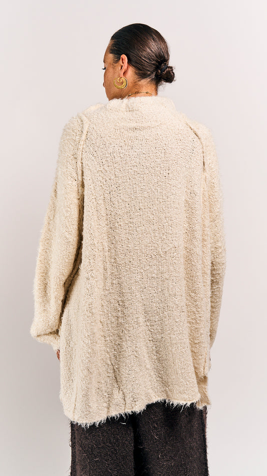 Rundholz Mainline Silk Pullover Bone