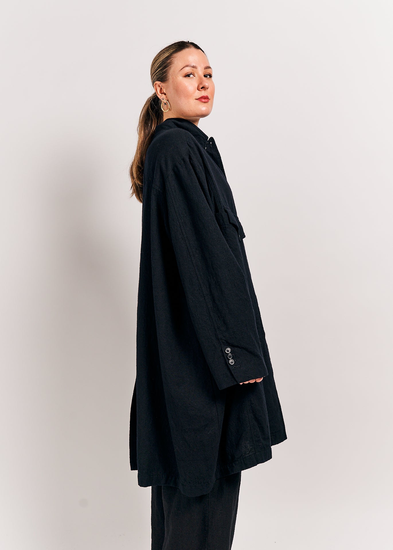 Rundholz Mainline Coat Black