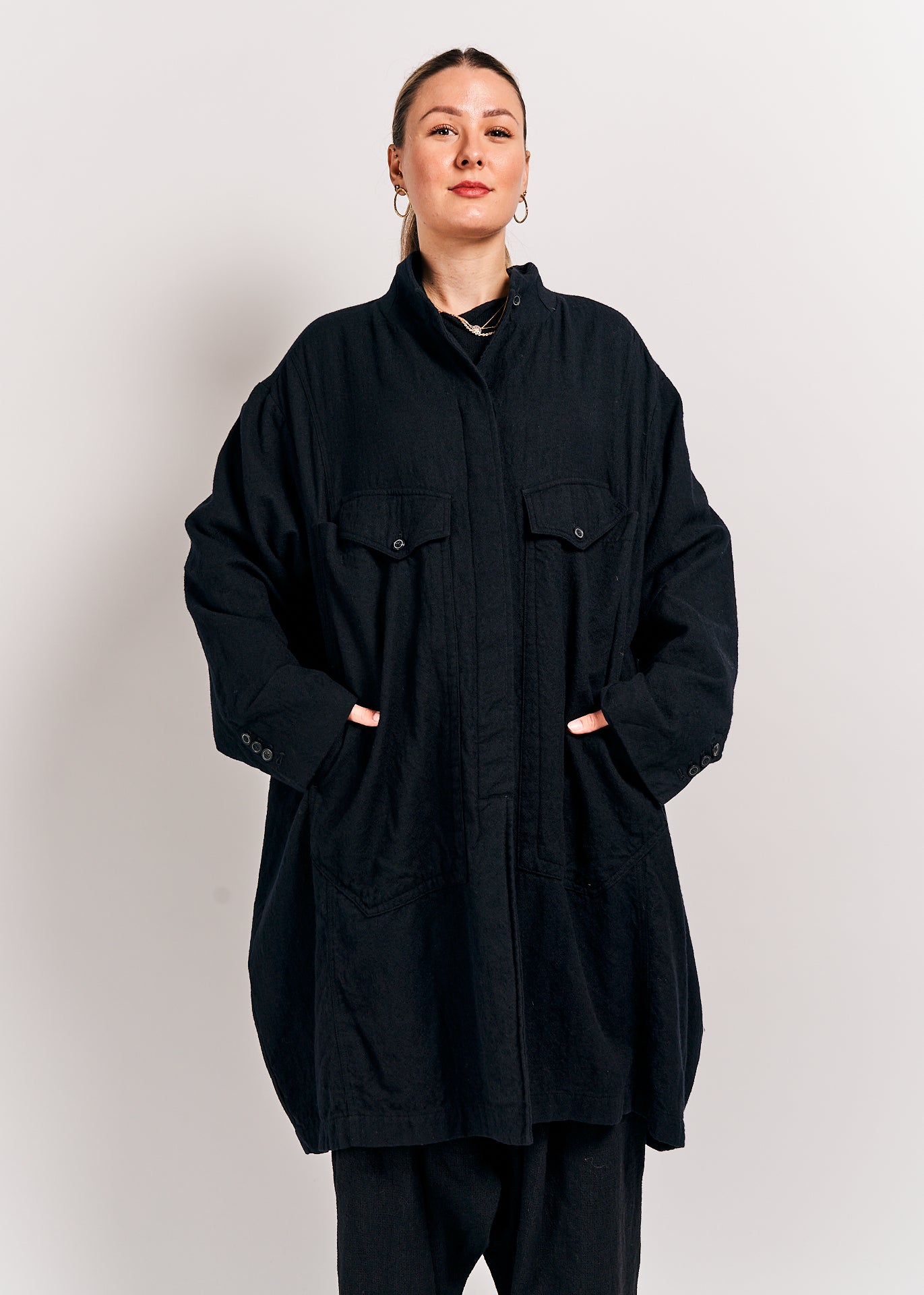 Rundholz Mainline Coat Black