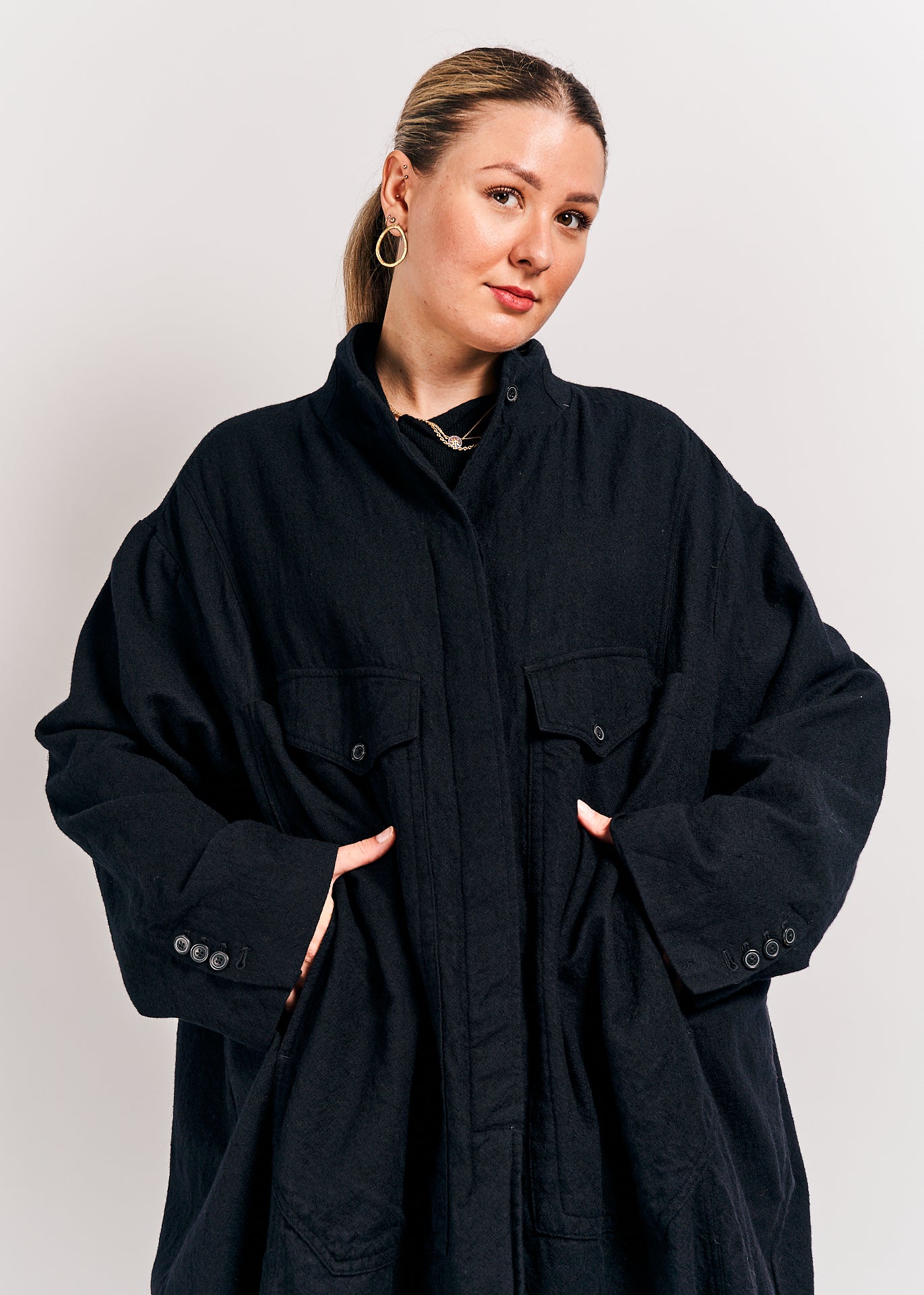 Rundholz Mainline Coat Black