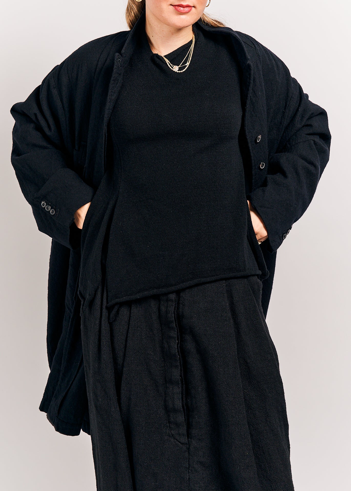 Rundholz Mainline Coat Black